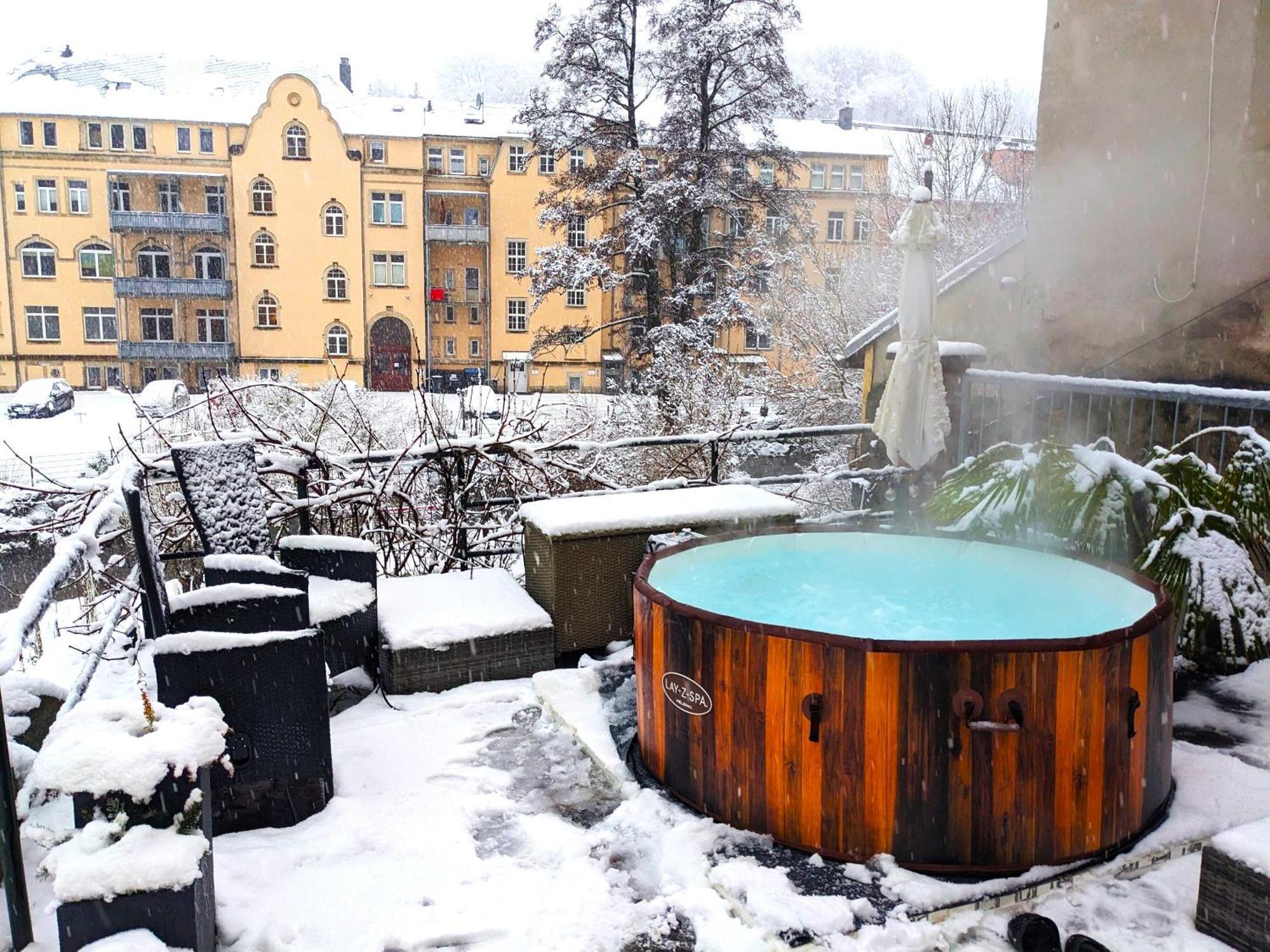 Zi1 - Urlaubsmagie - Erholung Mit Whirlpool & Sauna Зебниц Экстерьер фото