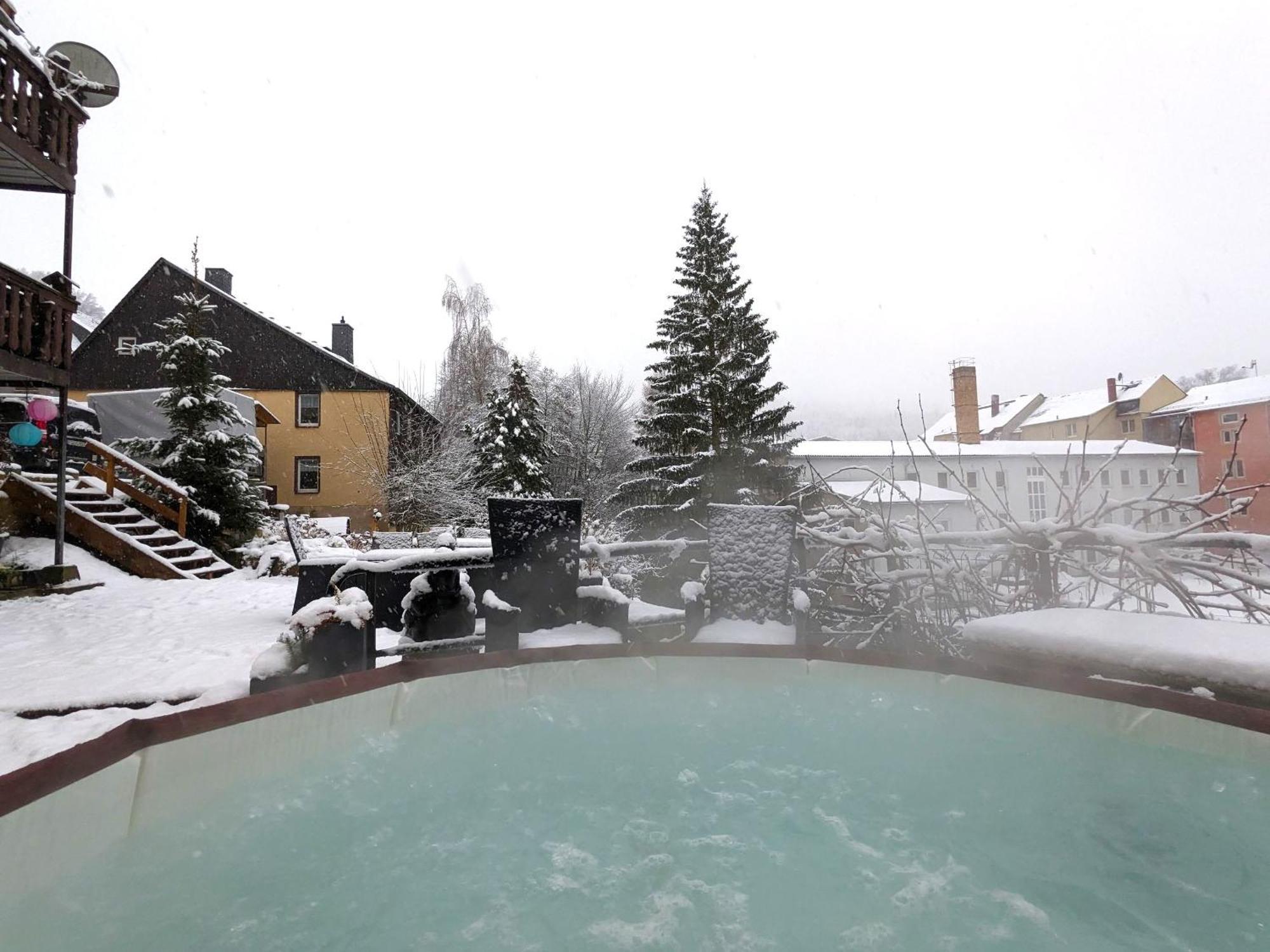Zi1 - Urlaubsmagie - Erholung Mit Whirlpool & Sauna Зебниц Экстерьер фото